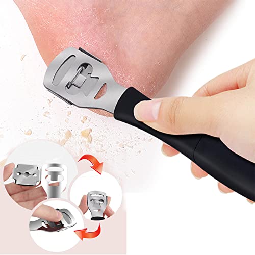 XMOSNZ Foot Scrubber Professional Pedicure Rasp Foot File Cracked Skin Corns ...