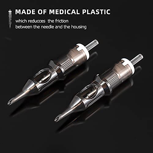 Xnet U-REX Tattoo Cartridge Needles #10 Bugpin 9RL Disposable Tattoo Needles ...