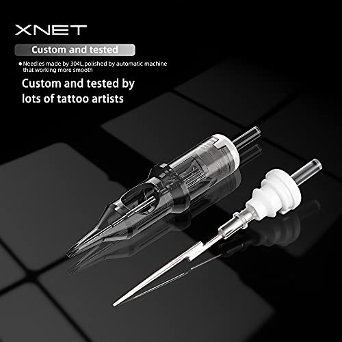 Xnet U-REX Tattoo Cartridge Needles #10 Bugpin 9RL Disposable Tattoo Needles ...