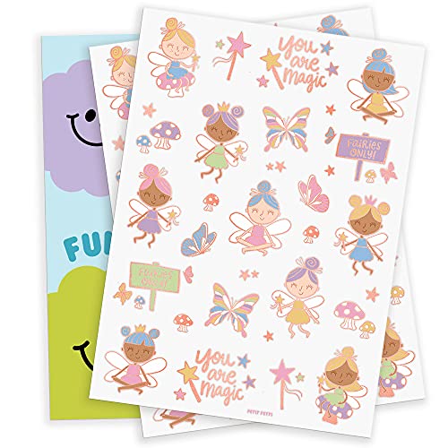 xo, Fetti Fairy Tattoos - 42 Glitter Styles | Magical Birthday Party Supplies...