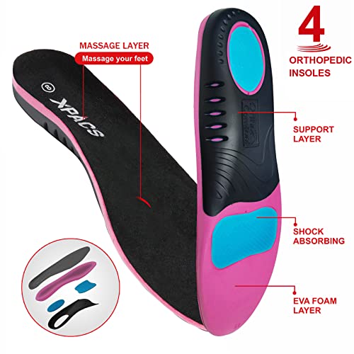 Womens Casual Shoes, Non Slip Shoes for Comfortable Walking, Orthotic Shoes f...