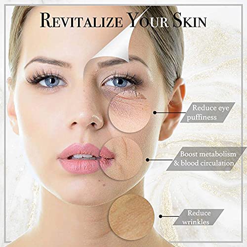 Gua Sha & Jade Roller 3 in 1, Face Roller, Xpecial Guasha Facial Massage Skin...