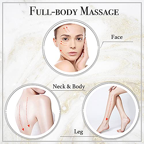 Gua Sha & Jade Roller 3 in 1, Face Roller, Xpecial Guasha Facial Massage Skin...