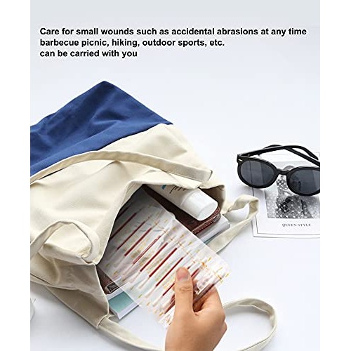 50pcs Disposable Medical Iodophor Cotton Swab - Portable Iodine Disinfected C...