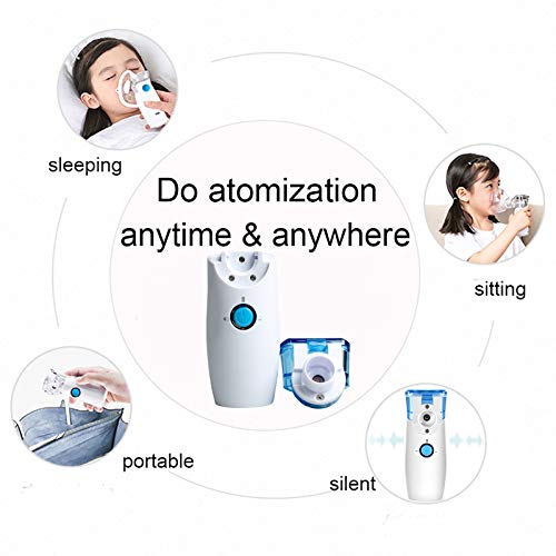 Portable Nebulizer,Handheld Nebulizer Machine for Adult and Kids,Steam Inhale...