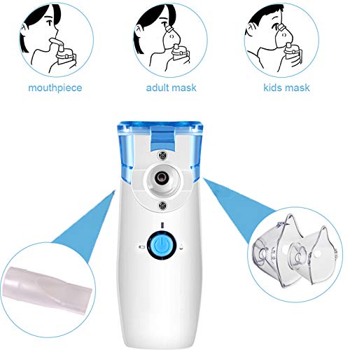 Portable Nebulizer,Handheld Nebulizer Machine for Adult and Kids,Steam Inhale...
