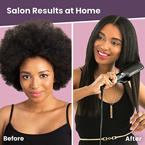 xtava Pro Satin Infrared Flat Iron with Tourmaline Ceramic Plates