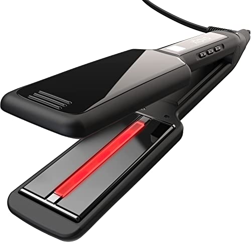 xtava Pro Satin Infrared Flat Iron with Tourmaline Ceramic Plates