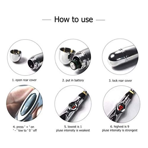 Xtreme Electric MERIDIANS Laser Acupuncture Magnet Therapy Massage Energy Pen...