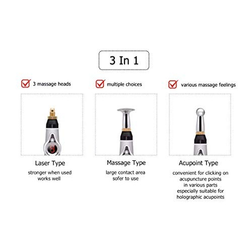 Xtreme Electric MERIDIANS Laser Acupuncture Magnet Therapy Massage Energy Pen...