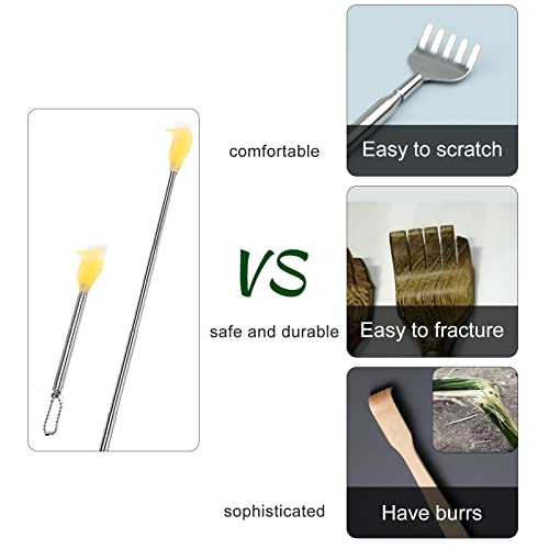 Xu-Leah 2pcs Upgraded Telescopic Back Scratcher, Portable Expandable Back Scr...