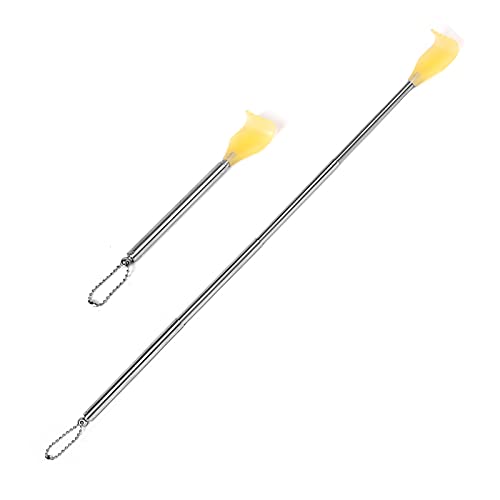 Xu-Leah 2pcs Upgraded Telescopic Back Scratcher, Portable Expandable Back Scr...