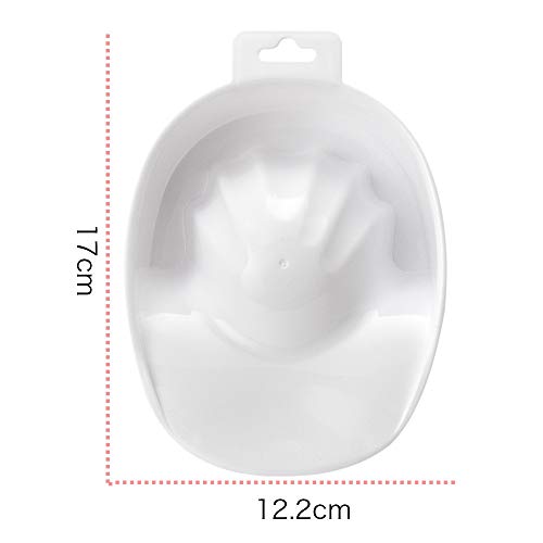XUANOU Portable Manicure Tools Nail Art Soak Bowl Off Hand Spa Bath Soaker Tr...