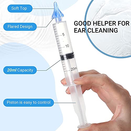 Ear Wax Removal Kit Ear Wax Removal Syringe for Ear Cleaning, Including Ear P...