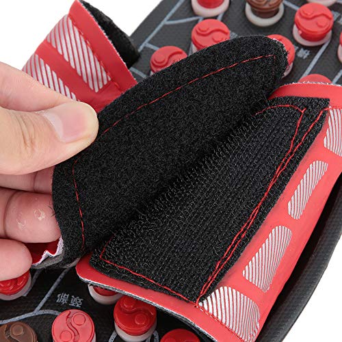 Acupressure Plantar Fasciitis Foot Massager, Jade Stone Indoor Massage Slippe...