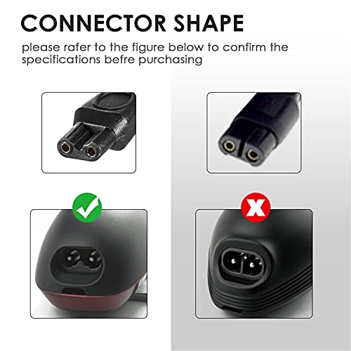 HQ8505 Norelco Charger Cord Fit for Philips Norelco HQ8505 7000 5000 3000 Ser...