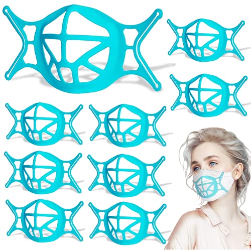XYANG 10PCS Face Mask Bracket Silicone, Upgraded 3D Bracket, Silicone Inner S...