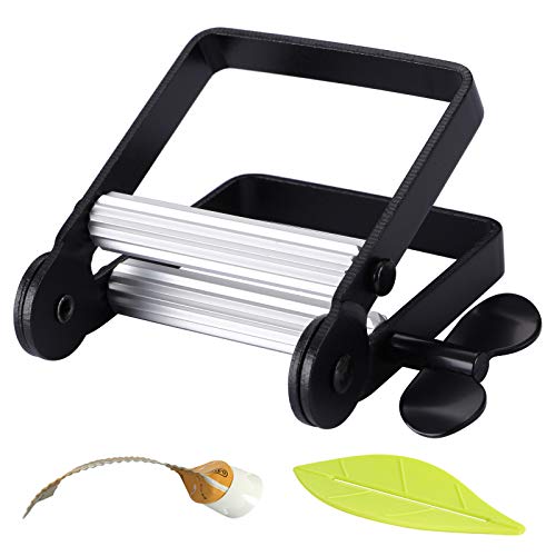 Toothpaste Squeezer, Metal Toothpaste Tube Squeezer Paint Tube Wringer for Ar...