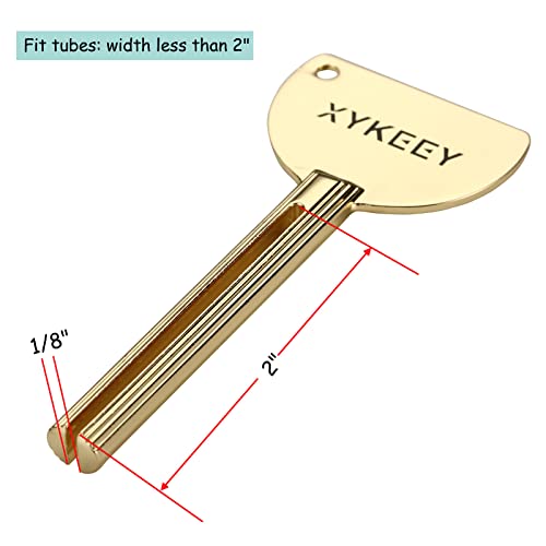 Tube Key Tooth Paste Squeezer – Set of 3 Manual Toothpaste Squeezer, XYKEEY T...