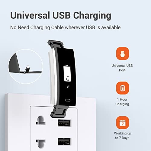 Y&L Fitness Tracker with Heart Rate & Sleep Health Monitor, Waterproof Fitnes...