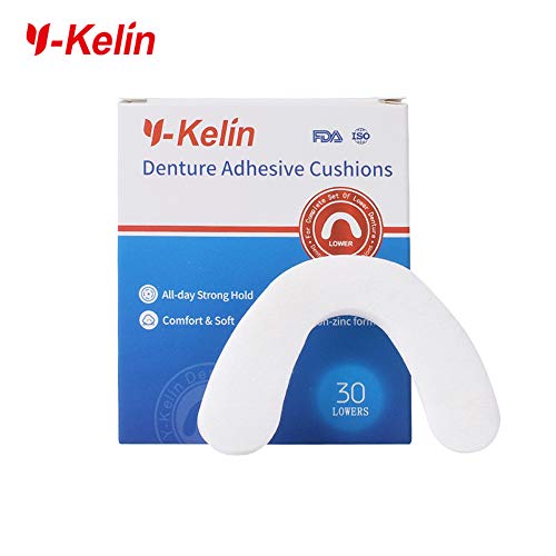 Y-Kelin Denture Adhesive Cushion(Lower) 30 counts (pack of 1)