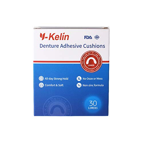 Y-Kelin Denture Adhesive Cushion(Lower) 30 counts (pack of 1)