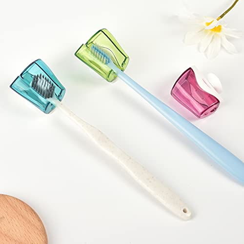 Y-Kelin Travel Toothbrush Head Covers Case - Portable Electronic and Manual T...
