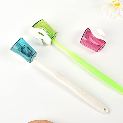 Y-Kelin Travel Toothbrush Head Covers Case - Portable Electronic and Manual T...