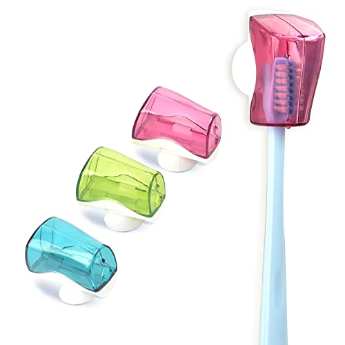 Y-Kelin Travel Toothbrush Head Covers Case - Portable Electronic and Manual T...