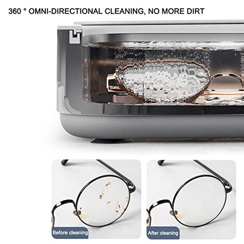 Portable Jewelry Cleaner, High-Frequency Vibration Jewelry Cleaning Machine 3...