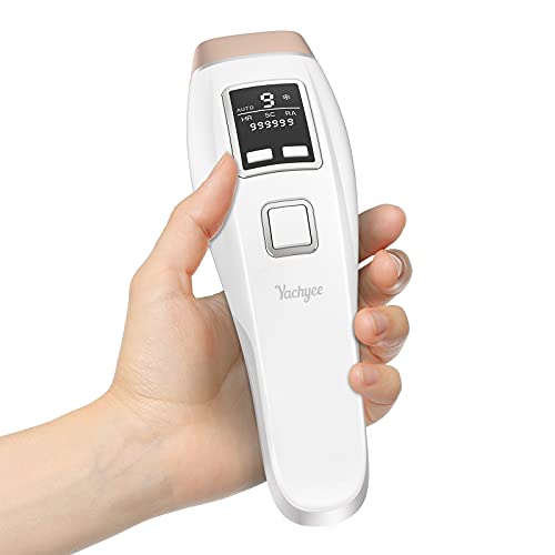 Yachyee Painless Laser Hair Removal Device for Women and Men Permanent with I...