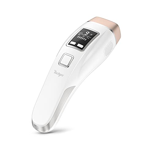 Yachyee Painless Laser Hair Removal Device for Women and Men Permanent with I...