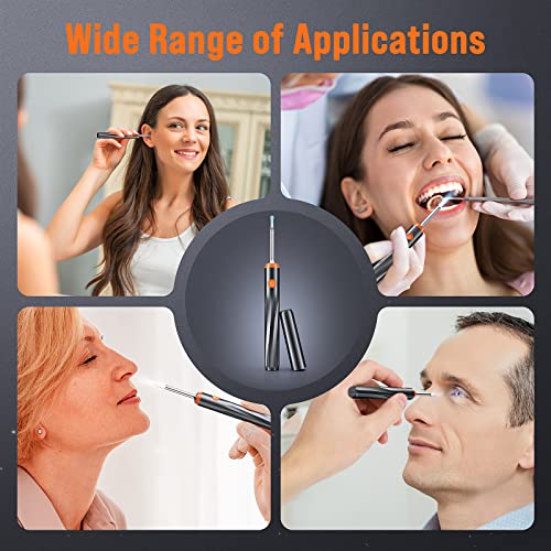 Ear Cleaner with Camera, Ear Wax Removal with 8 Pcs Ear Set, Ear Cleaning Kit...
