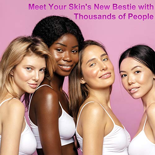 6 in 1 Derma Roller Kit for Face and Body - 0.25mm and 0.3mm Micro Needle Der...