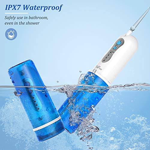 Cordless Water Flosser, YaFex Portable Water Teeth Cleaner Pick with Case, DI...