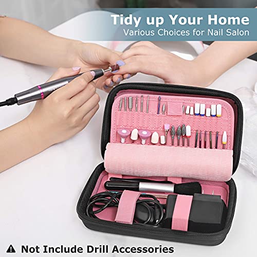 Nail Drill Bits Holder Container (ONLY CASE), Acrylic Nail Drill Kit Organize...