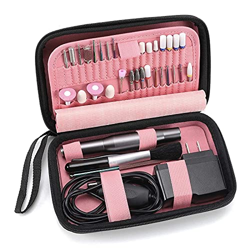 Nail Drill Bits Holder Container (ONLY CASE), Acrylic Nail Drill Kit Organize...
