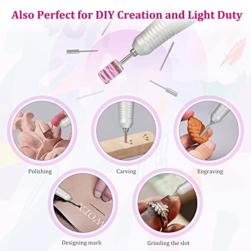 Professional Electric Nail Drill 35,000RPM, YaFex E-file Drill Machine for Ac...