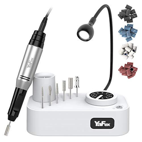 YaFex Professional Nail Drill 30,000RPM - Electric Nail File for Acrylic Nail...