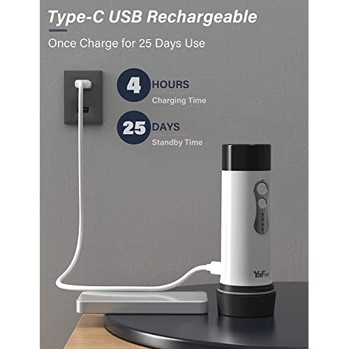 YaFex Water Flosser for Teeth Cordless - Portable Water Teeth Pick Cleaner Re...