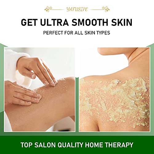 Body Sugar Scrubs for Women Exfoliation, Avocado Exfoliating Scrub Natural Bo...