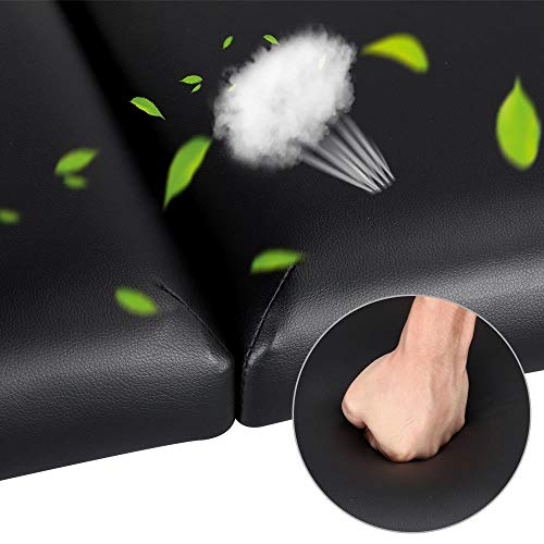 Yaheetech 28" Wide Massage Table Portable Massage Bed 2 Folding Aluminium Fra...