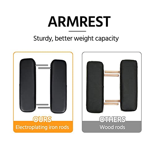 Yaheetech Height Adjustable Massage Table Foldable Massage Bed Massage Therap...