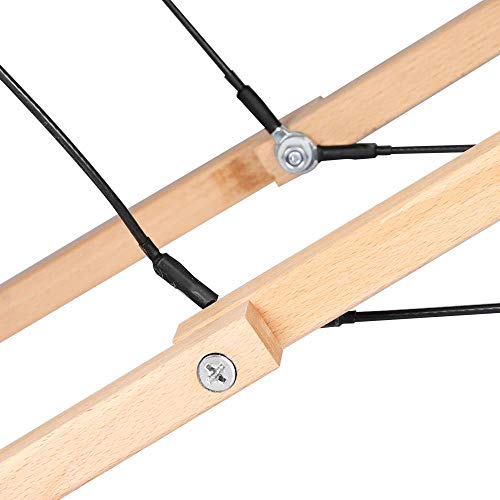 Yaheetech Professional Portable Massage Table Wooden Folding Spa Bed Height A...