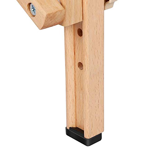 Yaheetech Professional Portable Massage Table Wooden Folding Spa Bed Height A...