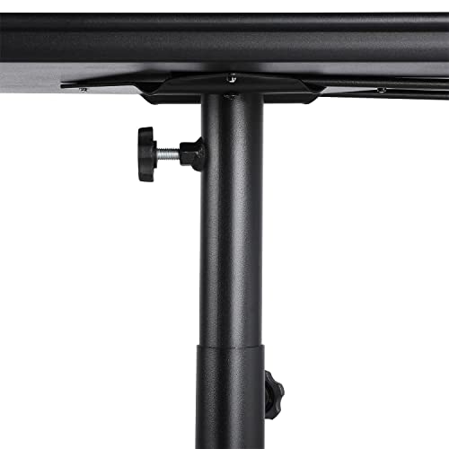 Yaheetech Rolling Salon Tray - Aluminum Trolley Cart Equipment on Wheels & Ad...