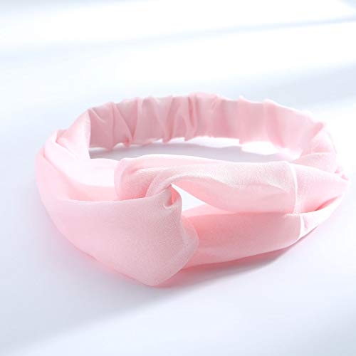 Yalice Simple Twristed Headband Knot Turban Head Wrap Elastic Hair Band Acces...