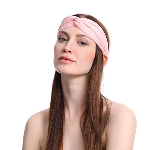 Yalice Simple Twristed Headband Knot Turban Head Wrap Elastic Hair Band Acces...