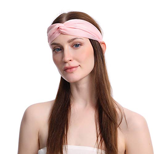 Yalice Simple Twristed Headband Knot Turban Head Wrap Elastic Hair Band Acces...