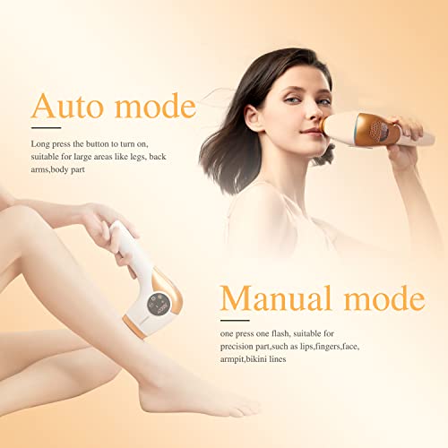 Hair Removal for Women and Men, YAMANGU Permanent Hair Remover with Cooling F...